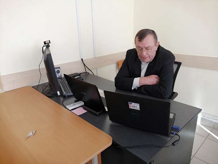 Михаил Иванович на курсах повышения квалификации