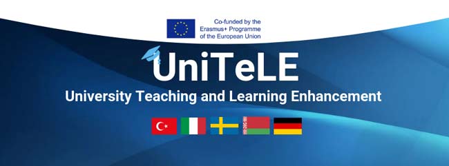 Cайт проекта ERASMUS+ CBHE University Teaching and Learning Enhancement / UniTeLE